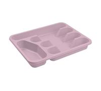 Vision4ever 1Pcs Pink Pastel Cutlery Tray Kitchen Cutlery Tray Organizer Holder Drawer Insert Tidy Storage Rack Holder Drawer Insert Tidy Storage