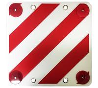 Vision4ever 1Pcs Rear Warning Sign Reflector Safety Signal Bike Rack Motorhome Caravan Bike Carrier, Rear Carrier