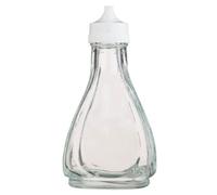 Vision4ever 1Pcs Traditional Clear Glass Classic Vinegar Bottle Shaker Useful for Kitchen