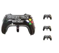 Vision4ever 1Pcs Video Game Party Balloons Gamepad Controller Helium Air Foil Balloon Birthday Party Decore for Birthday Party and Game Party Decoration