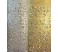 Vision4ever 1Pcs Wedding Bells Peel Off Sticker Sheet Gold Silver Card Making Craft Stickers