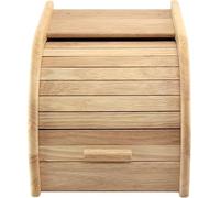 Vision4ever 1x Mini Bread Bin Kitchen Worktop Storage Small Space Saving Wooden