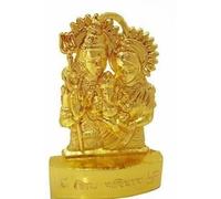 Vision4ever 1x Shiv Parivar Shiva Ganesh Parvati Pooja Metal Statue Nandi Naag Shesh Ling