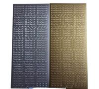 Vision4ever 1x Silver 4mm High Handmade by Peel Off Stickers Paper Craft Useful for Kids and Student