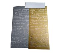 Vision4ever 1x Silver Mixed Greetings Someone Special Friend with Love Happy Birthday Stickers for Someone Special, Friends & Loved Ones