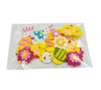 Vision4ever 32x Easter Felt Decorative Stickers Cute Card Crafts Embellishments