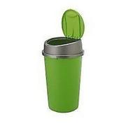 Vision4ever 45L Green Touch Bin Dustbin Rubbish Bin Touch Top Bin For Kitchen And Home