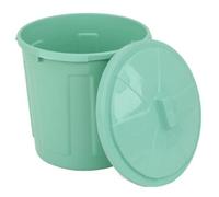 Vision4ever 5L Mint Plastic Jolly Bin Waste Lid Dustbin Kitchen Rubbish Bathroom Recycle Pet Food