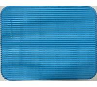 Vision4ever Anti Slip Absorbent Dish Drying Mat Kitchen Sink Drainer Blue Silicone (45 X 35cm)