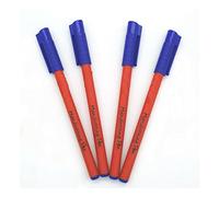 Vision4ever Blue Ink Handwriting Pens Pack of 4 - Kids, Children, School Office and Useful for Gifts
