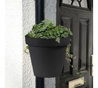 Vision4ever Drain Pipe Flower Pot Holder Plant Hanger Flower Basket Balcony Garden Planter (2Pcs)