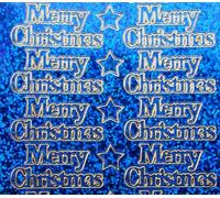 Vision4ever Merry Christmas Peel Off Sticker Sheet for Card Making Scrapbooking Crafts Easy to Use and Fits