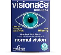 Visionace Original One-A-Day Formula Tablets to Support Vision Acuity and a Healthy Vision, by Vitabiotics