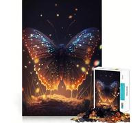 Visionary Butterfly Jigsaw Puzzle 1000 Mental Recall Game High Accuracy Cutting Craft Interactive Brain Challenge for Home (50x75cm)
