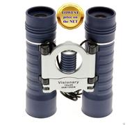 10x25 BINOCULARS VISIONARY DX COMPACT GOOD QUALITY LIGHT WEIGHT