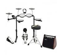 VISIONDRUM+ Electronic Drum Kit with Hi-Hat & Kick Pedals 50W Amp Mesh Pads Electric Drum Set