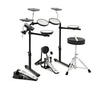 VISIONDRUM+ Electronic Drum Kit with Hi-Hat & Kick Pedals Mesh Pads Electric Drum Set Kids Beginners