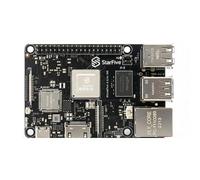 VisionFive 2 Lite RISC-V Single Board Computer, StarFive JH-7110S SoC 2/4/8GB LPDDR4 WiFi6 BT5.4 HDMI2.0 Gigabit Ethernet, for Education, IIoT, Smart Home, 85 x 56 mm Compact (SBC, 2+0GB)