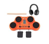 VISIONPAD-6 Tabletop Electronic Drum Kit 4 Pads, 2 Pedals and Drumsticks