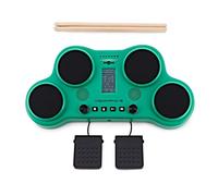VISIONPAD-6 Tabletop Electronic Drum Kit 4 Pads, 2 Pedals and Drumsticks