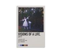 Visions Of A Life Album Wolf Alice PosterFashion Poster Decorative Painting Canvas Wall Art Living Room Posters Bedroom Painting08x12inch(20x30cm)