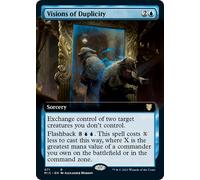 Visions of Duplicity (Extended Art) | Innistrad: Midnight Hunt Commander