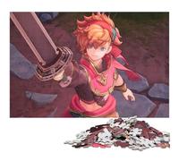Visions of Mana 1000 Pieces Puzzle Gifts Impossible Jigsaw Puzzles for Adults Interactive Family Game DIY Home Decor Brain Challenge Gift 1000 PCS(38x26cm)