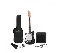 VISIONSTRING 3/4 Left Handed Electric Guitar Pack Black - Nearly New