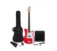 VISIONSTRING Bass Guitar Pack Red - Nearly New