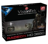 VisionTek ATI Radeon HD 3650 512 MB DDR2 AGP Graphics Card 900280