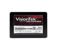 VisionTek PRO ECS 7mm 2.5 Inch SATA III SSD - 500GB - Desktops, Laptops, Mac Systems