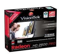 VisionTek Radeon HD Graphics 2600PRO Graphics Card (2560 x 1600 Pixels AMD Radeon HD2600 Pro 700 MHz 800 MHz 256 MB)
