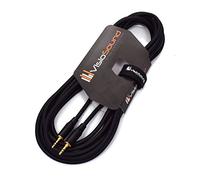 VisioSound 3.5mm Stereo Mini Jack to Jack AUX Lead/Audio Auxiliary Cable MP3 Car DJ Hi-Fi 5m Black