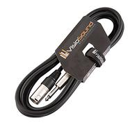 VisioSound Male XLR to 6.35mm 1/4" Mono Jack Lead/Speaker Audio/Signal Cable 3m