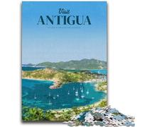 Visit Antigua Jigsaw Puzzles for Adults 1000 Jigsaws, Challenging Game for Is Ideal As A Gift for The Whole Family 1000pcs (50x75cm)