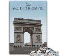 Visit Arc De Triomphe JigsawPuzzle 1000 Pieces for Teenagers, Family Game Stress Reliever Difficult Challenge Gifts for Friends And Family 2000pcs (70x100cm)