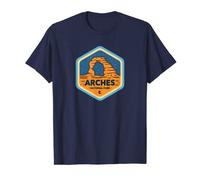 Visit Arches National Park Badge US National Parks T-Shirt