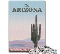 Visit Arizona Jigsaw Puzzles for Adults 1000, Educational Games Home Decoration Suitable for Desktop Decoration 2000pcs (70x100cm)