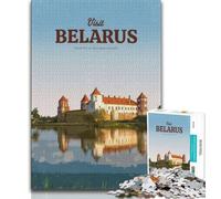 Visit Belarus JigsawPuzzle 1000 Pieces for Teenagers,Educational Games Home Decoration Deal As Gifts for The Whole Family 38x26cm