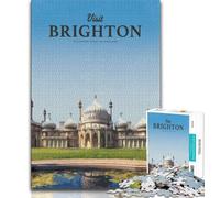 Visit Brighton Jigsaw Puzzles 1000 Pieces for Adults Teens,Help The Brain Exercise Addictive Toys to Cultivate Patience Great Gift 50x75cm