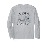 Visit Camelot Souvenir, Funny Middle Ages Castle Ren Faire Long Sleeve T-Shirt