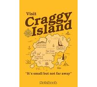 Visit Craggy Island Map - It's Small but not Far Away Notebook: 6x9 120 Pages, Diary, Matte Finish Cover, Planner, Journal, 6Lined College Ruled Paper