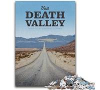 Visit Death Valley Jigsaw Puzzles for Teenagers 1000 Piece Puzzle,family Fun Games Is Ideal As A Gift for The Whole Family (38x26cm)
