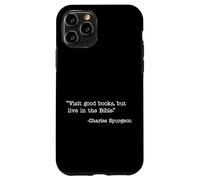 Visit Good Books, Live In The Bible Charles Spurgeon Quote Case for iPhone 11 Pro