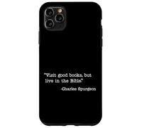 Visit Good Books, Live In The Bible Charles Spurgeon Quote Case for iPhone 11 Pro Max