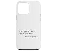 Visit Good Books, Live In The Bible Charles Spurgeon Quote Case for iPhone 13 Pro Max