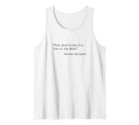 Visit Good Books, Live In The Bible Charles Spurgeon Quote Tank Top