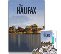 Visit Halifax Jigsaw Puzzles for Teenagers 1000 Jigsaws,Brain Intelligence Challenge Addictive Toys for Home Decoration 38x26cm