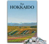 Visit Hokkaido Puzzles for Adults 1000 Pieces, Educational Stress Relief Toy for Is Ideal As A Gift for The Whole Family 1000pcs (50x75cm)