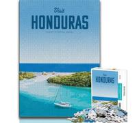 Visit Honduras 1000 Pieces Jigsaw Puzzles For Teens And Adults,Educational Toys Is Ideal As A Gift for The Whole Family 50x75cm